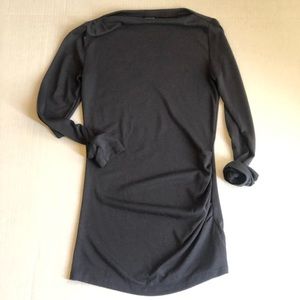 Ann Taylor ruched side light sweater